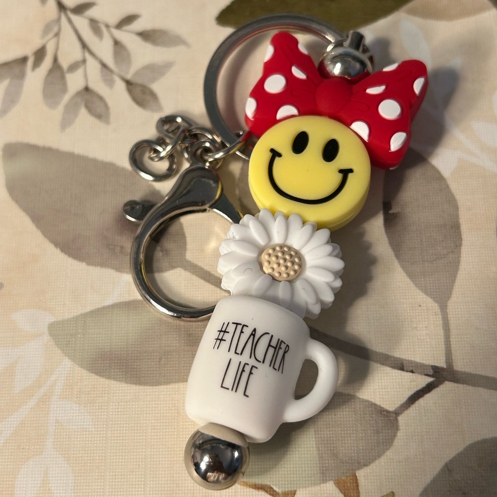 🍎👩‍🏫 Teacher Keychain
